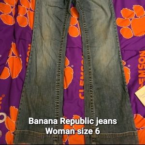 Banana Republic Jeans size 6 tall